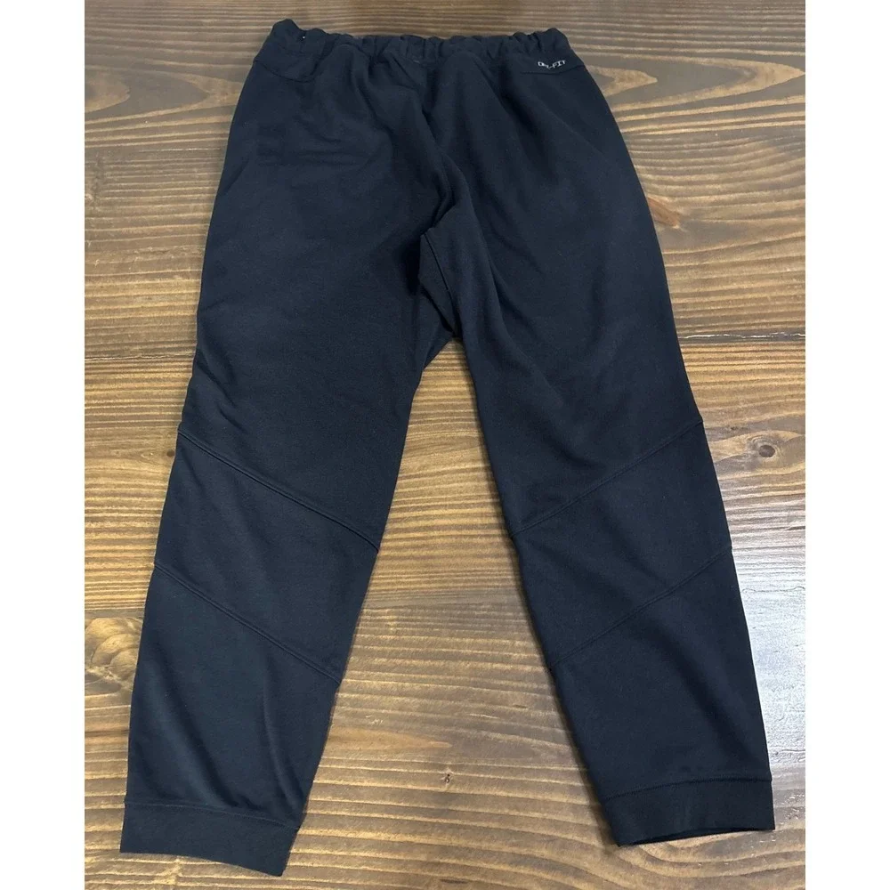JORDAN Dri FIT Pants Mens XL Black Unlimited Joggers Drawstring Athletic